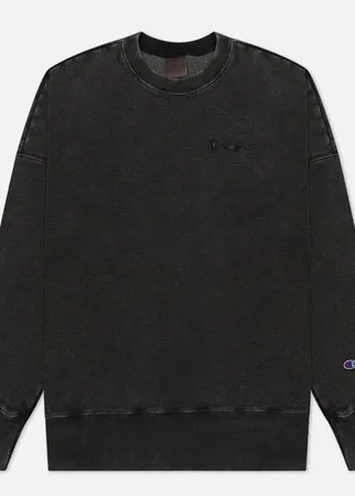 Мужская толстовка Champion Reverse Weave Script Logo Drop Shoulder, цвет чёрный, размер XL