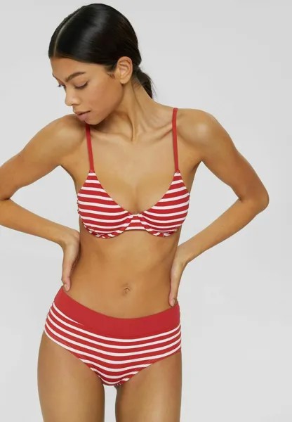 Верх бикини Esprit, красный