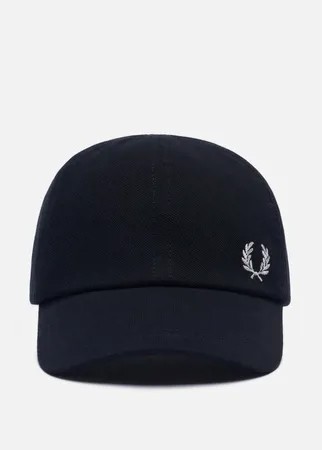 Кепка Fred Perry Pique Classic Embroidered, цвет чёрный