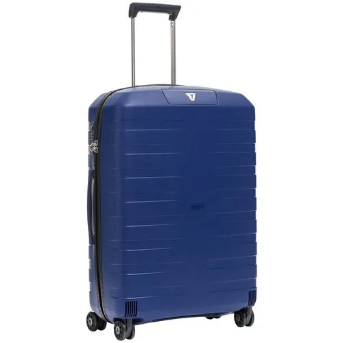 Чемодан RONCATO Box, 80 л, размер M, navy