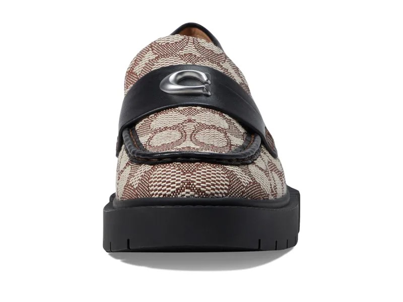 Лоферы COACH Leah Textile Jacquard Loafer
