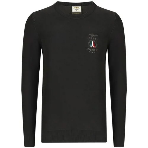 Лонгслив AERONAUTICA MILITARE Черный