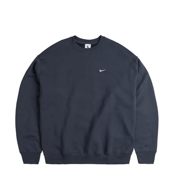 Брюки Solo Swoosh Fleece Crewneck Nike, синий