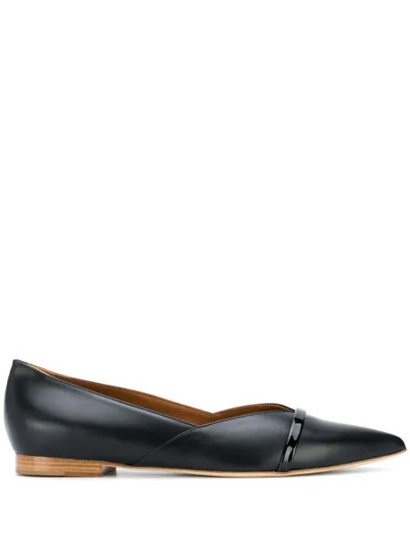 Malone Souliers туфли-лодочки с заостренным носком, черный