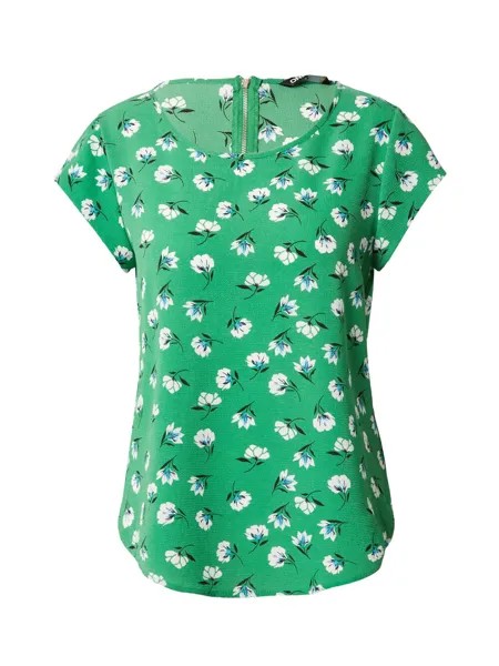Блузка ONLY, зеленый