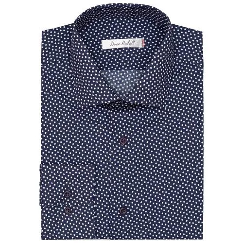 Мужская рубашка Dave Raball 000086-RF, размер 42 176-182, цвет синий