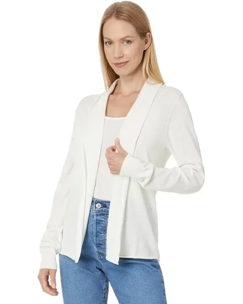 Свитер Lilla P Everyday Open Cardigan Sweater, цвет Antique White