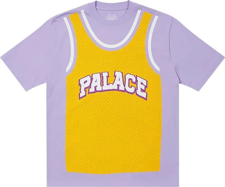 Футболка Palace Vest T-Shirt 'Violet', фиолетовый