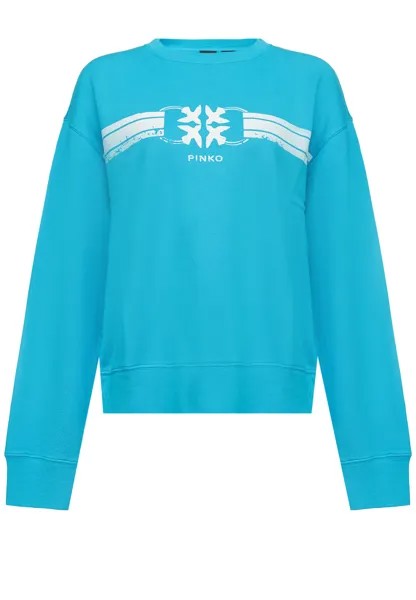 Свитшот женский Pinko 136934 голубой M