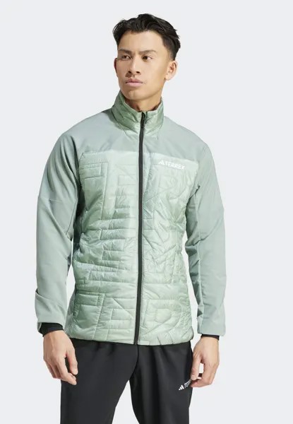 Куртка тренировочная TERREX XPERIOR VARILITE HYBRID PRIMALOFT Adidas Terrex, цвет silver green