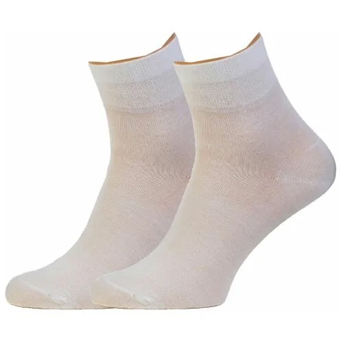 Носки Пингонс, размер 25 (размер обуви 39-41), белый