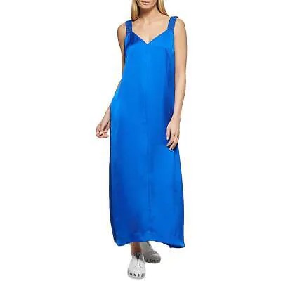 DKNY Женское длинное летнее платье макси со сборками BHFO 9803