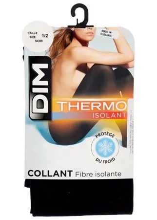 Колготки DIM Easy Day Thermo 55 den, размер 1/2, noir (черный)