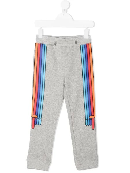 Stella McCartney Kids спортивные брюки с принтом