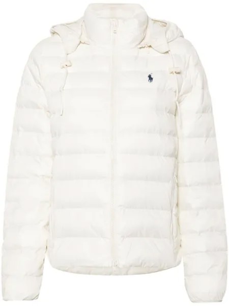 Polo Ralph Lauren куртка с мотивом «Поло-пони», нейтральный цвет
