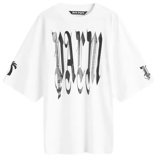 Футболка Palm Angels Gothic Palm T-Shirt, белый