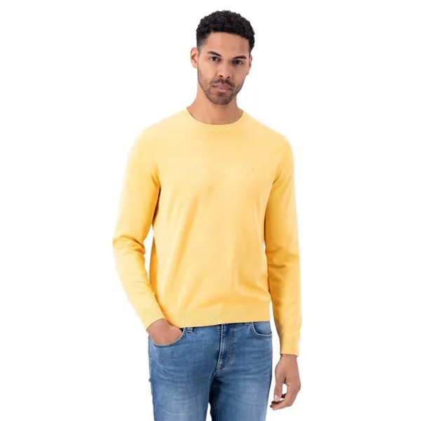 Свитер Fynch Hatton 1413825 O Neck, желтый