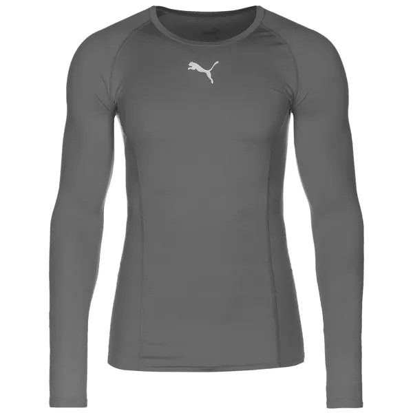 Лонгслив Puma Funktionstop LIGA, серый