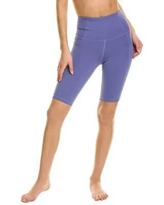 Женские байкерские шорты Lolë Step Up фиолетового цвета размера X