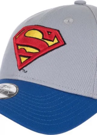 Бейсболка для мальчиков New Era 915 Character 9Forty Supman, размер 54-55