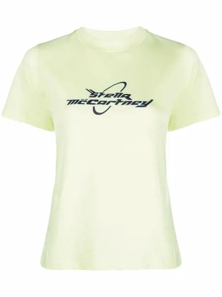 Stella McCartney logo-print organic-cotton T-shirt