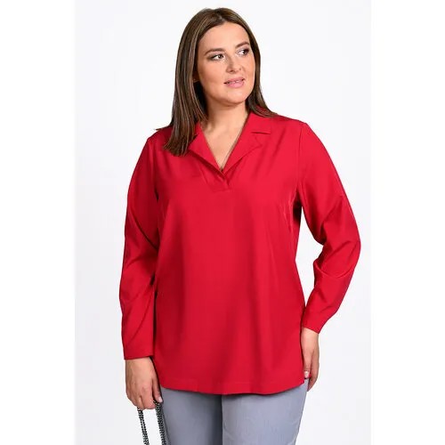 Блуза SVESTA, размер 56, красный