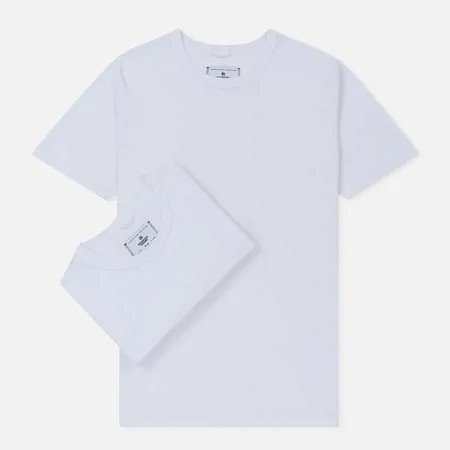 Комплект мужских футболок Reigning Champ Knit Jersey Set 2 Pack, цвет белый, размер XXL