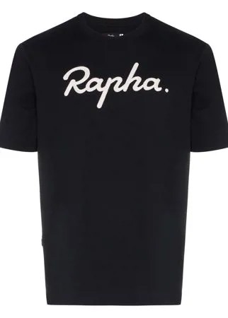 Rapha футболка с вышитым логотипом