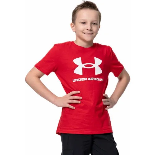 Футболка Under Armour, размер YSM, красный