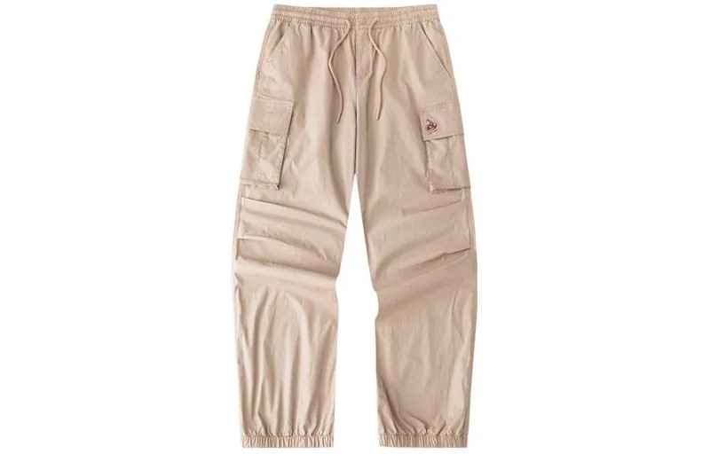 Трикотажные спортивные штаны Life Collection женские цвета верблюжьего молока Anta