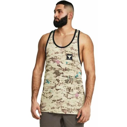 Майка Under Armour, размер MD, бежевый