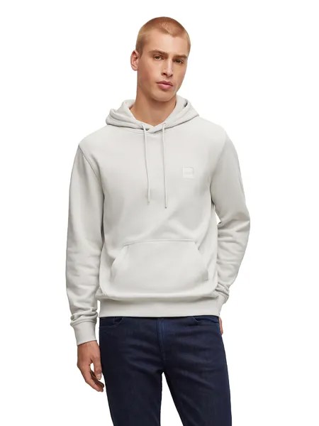 Толстовка Hugo Boss Hoodie, светло-серый