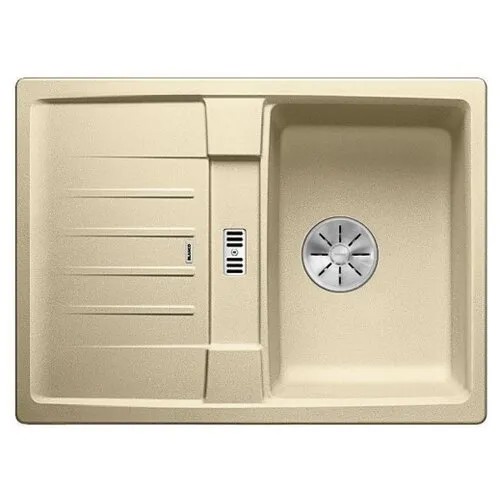 Врезная кухонная мойка 68 см Blanco Lexa 40S Silgranit PuraDur 524896 шампань