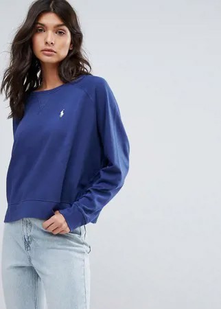 Oversize-свитшот Polo Ralph Lauren-Синий