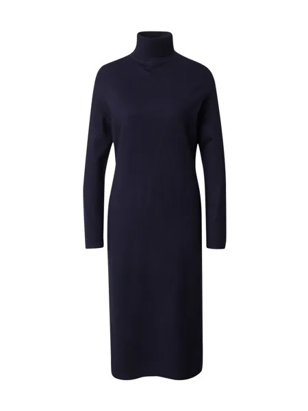 Вязанное платье S.Oliver, темно-синий