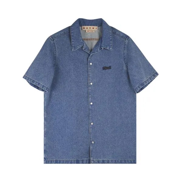 Рубашка Marni Shirt, цвет Cobalt