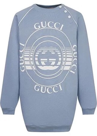 Свитшот GUCCI размер 6(116), голубой