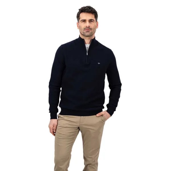 Свитер Fynch Hatton 1413222 Half Zip, синий