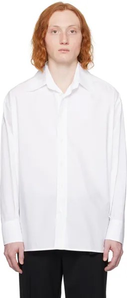 Белая рубашка на пуговицах Mm6 Maison Margiela