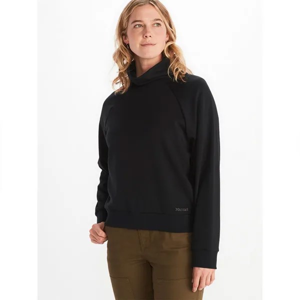 Свитер Marmot Rowan Funnel Crew Neck, черный