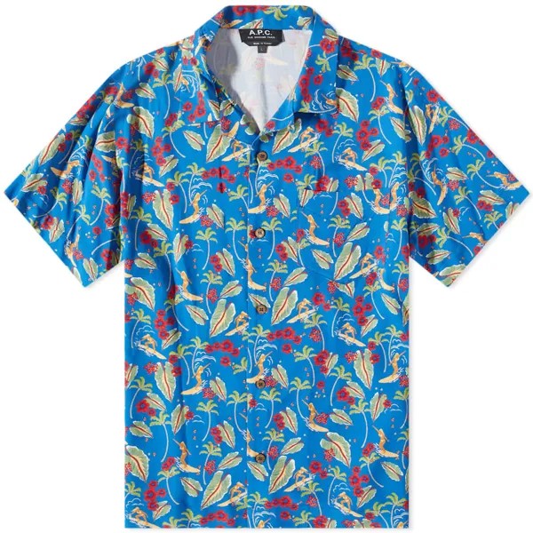 Рубашка A.P.C. Lloyd Tropical Vacation Shirt