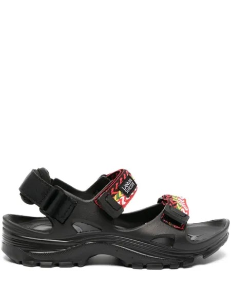 Lanvin сандалии Wake из коллаборации с Suicoke, черный