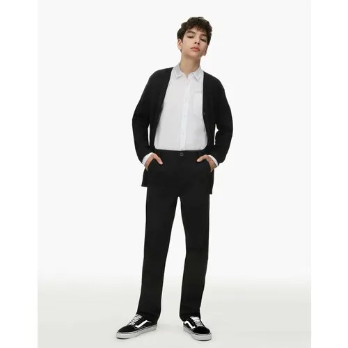 Школьные брюки Gloria Jeans, размер 140 (35), черный
