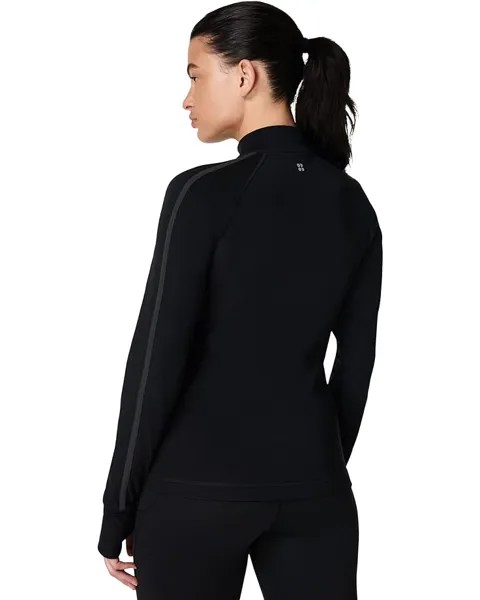 Куртка Sweaty Betty Thermodynamic 1/2 Zip Reflective Jacket, черный