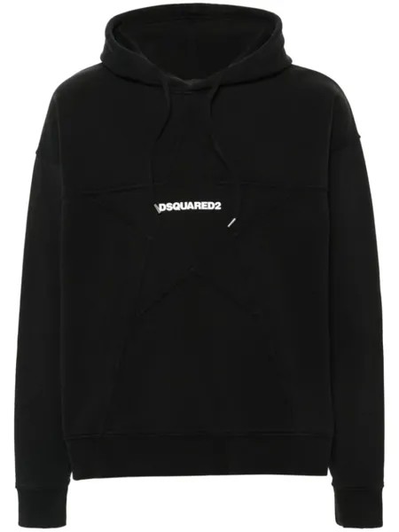 Dsquared2 декорированное худи, черный