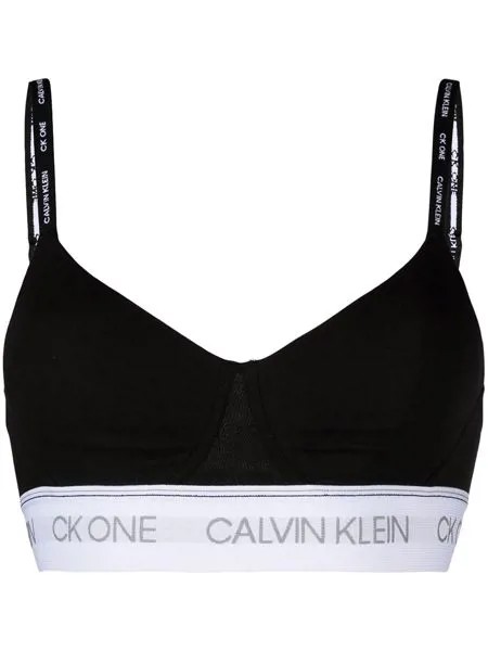 Calvin Klein Underwear бюстгальтер-бралетт с логотипом