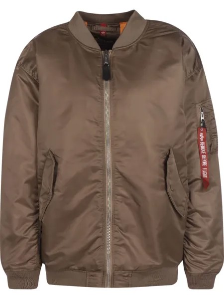 Переходная куртка Alpha Industries, серо-коричневый
