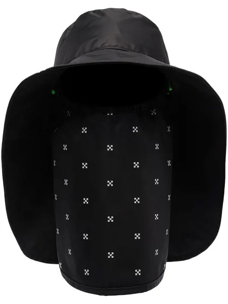 Off-White шляпа с маской и логотипом Arrows