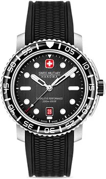 Швейцарские наручные  мужские часы Swiss military hanowa SMWGN0001701. Коллекция Black Marlin