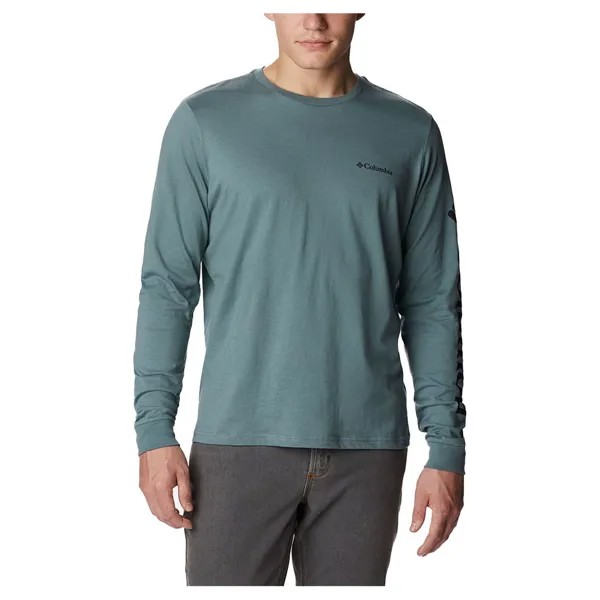 Спортивная футболка Columbia CSC Basic Logo, зеленый
